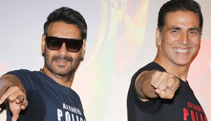 ajay devgn,Akshay Kumar,ajay akshay,actor ajay devgn,actor akshay kumar,ajay akshay fees,singham again,suhaag