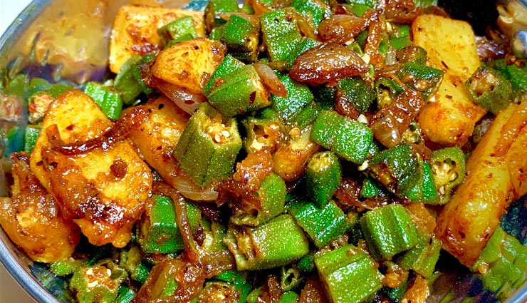 आलू-भिंडी की सब्जी का स्वाद होता है कमाल, मुंह में जाते ही दिलो-दिमाग में बस जाएगी यह डिश #Recipe