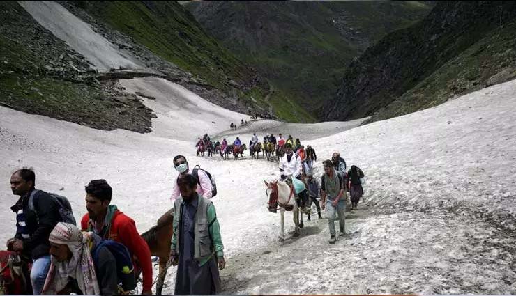 अमरनाथ यात्रा के दौरान 3 यात्रियों की हुई मौत 