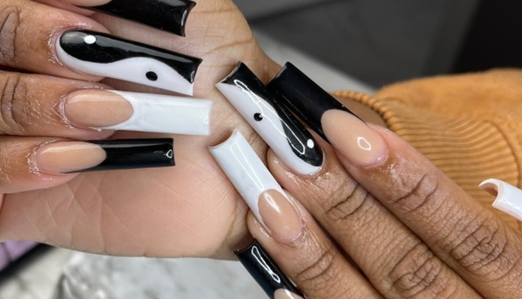 6 Chicest Black Nail Art To Try Lifeberrys Com