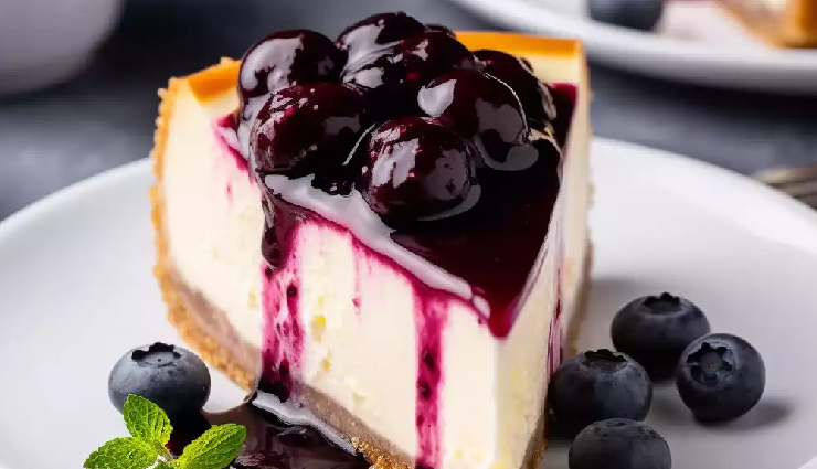 Recipe - Tempting Treat: Blueberry Cheesecake1 - lifeberrys.com