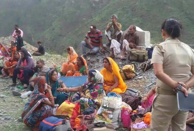 bus accident,badrinath highway ,बदरीनाथ हाईवे,पीपलकोटी,तमिलनाड़ू,बिहार,बस