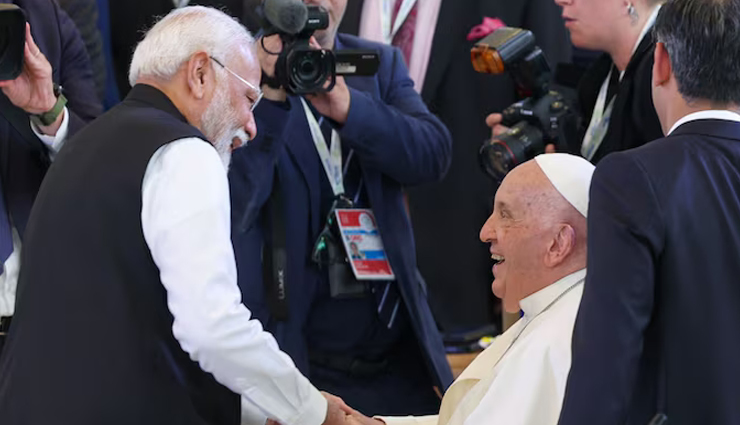 कांग्रेस ने PM मोदी-पोप मुलाकात का मजाक उड़ाने वाली पोस्ट को लेकर ईसाइयों से माफी मांगी, डिलीट की पोस्ट
