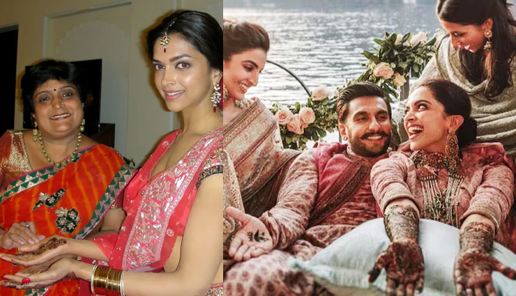 deepika padukone,actress deepika padukone,deepika pregnant,deepika mother,ranveer singh,deepika ranveer,veena nagda,mehndi function