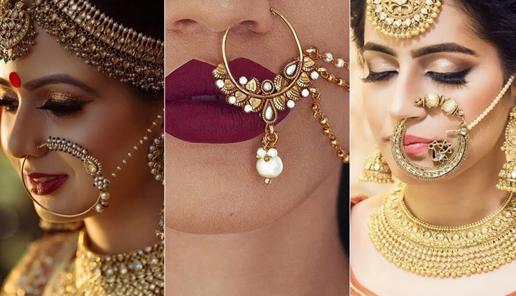 nath designs for brides,bride fashion tips,fashion tips,fashion trends,brides fashion,nose rings,nath designs ,फैशन टिप्स, फैशन ट्रेंड्स, जल्द ही बनने वाली है दुल्हन तो यहाँ देखे नथ  के लेटेस्ट डिज़ाइन , दुल्हनो के लिए बेस्ट है नाथ के ये डिजाइन 