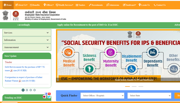 ESIC : इन 608 पदों के लिए नोटिफिकेशन जारी, उम्मीदवारों के लिए भर्ती संबंधी ये बातें हैं महत्वपूर्ण