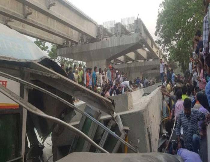 pillar,varanasi,flyover ,वाराणसी,निर्माणाधीन फ्लाईओवर