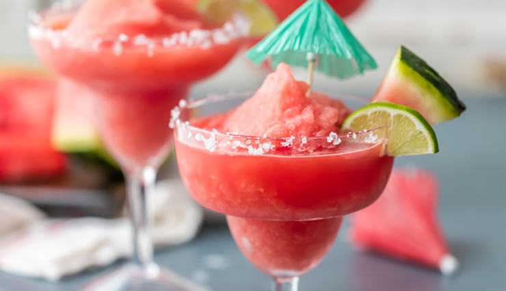 Recipe Frozen Watermelon Margaritas A Refreshing And Nutritious