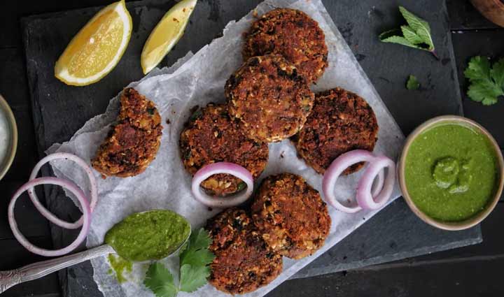 Recipe- Easy To Make Kale Chane Kebab - lifeberrys.com