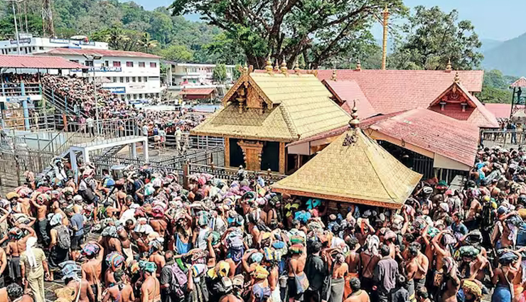 आलोचना के बावजूद सबरीमाला मंदिर में केवल ऑनलाइन बुकिंग पर अड़ी केरल सरकार