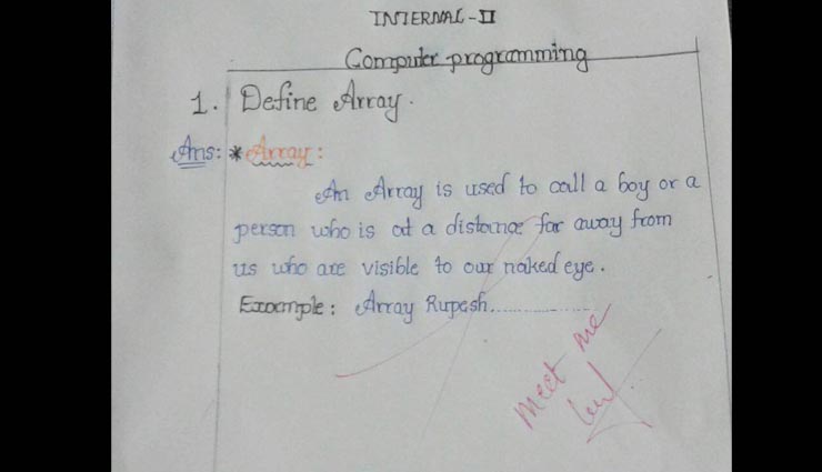 humor answer sheets of kids,viral answer-sheets on internet