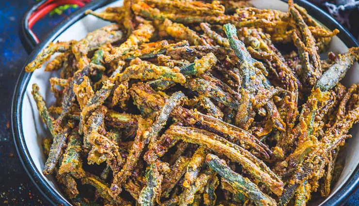 Recipe- Crispy And Delicious Kurkuri Bhindi - Lifeberrys.com