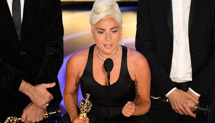 Oscar 2019 : ऑस्कर जीतते ही Lady Gaga ने रच दिया इतिहास, एक ही साल में अपने नाम किए सभी बड़े अवॉर्डस