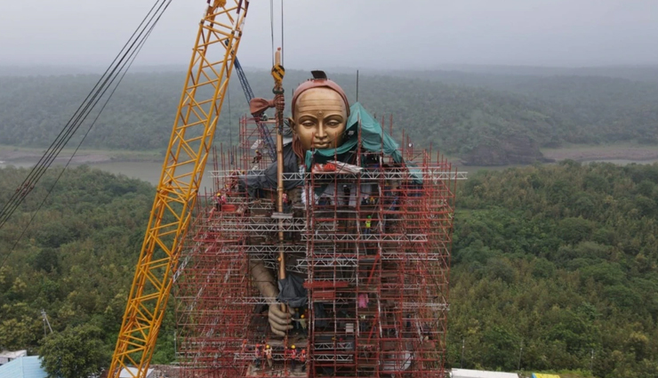 108 feet high statue of adi shankaracharya statue of oneness is ready