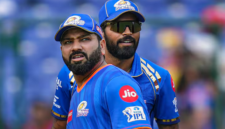 मुम्बई इंडियंस: कप्तान बदलने का असर टीम के प्रदर्शन पर आया नजर, दो खेमों में बंटी टीम
