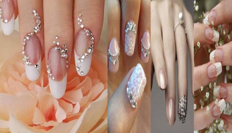 fashion trends,fashion tips,nail art,youngsters nail art ,फैशन ट्रेंड्स, फैशन टिप्स, नेल आर्ट, नेल आर्ट क्रेज़, आंब्रे नेल आर्ट, शिमरी व ग्लिटरी नेल आर्ट, लेस व स्टैंप नेल आर्ट