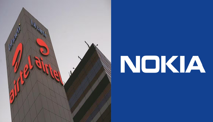 भारती एयरटेल के साथ 5G दूरसंचार उपकरण की आपूर्ति की तैयारी में NOKIA, अरबों डॉलर का होगा सौदा