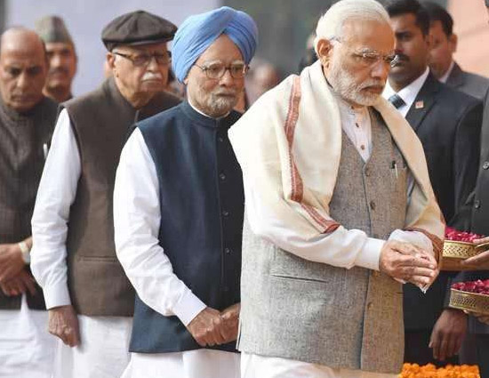 narendra modi,manmohan singh,16th anniversary of parliament attack,news,hindi news