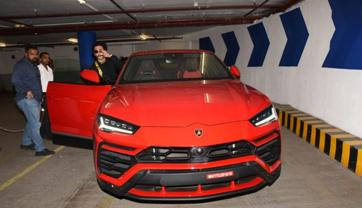 ranveer singh,ranveer singh cars,lamborghini,ranveer singh 3 crore car,ranveer singh red car,lamborghini urus,about lamborghini urus,deepika padukone,ranveer singh news,entertainment,bollywood news in hindi ,रणवीर सिंह,लंबोरगिनी