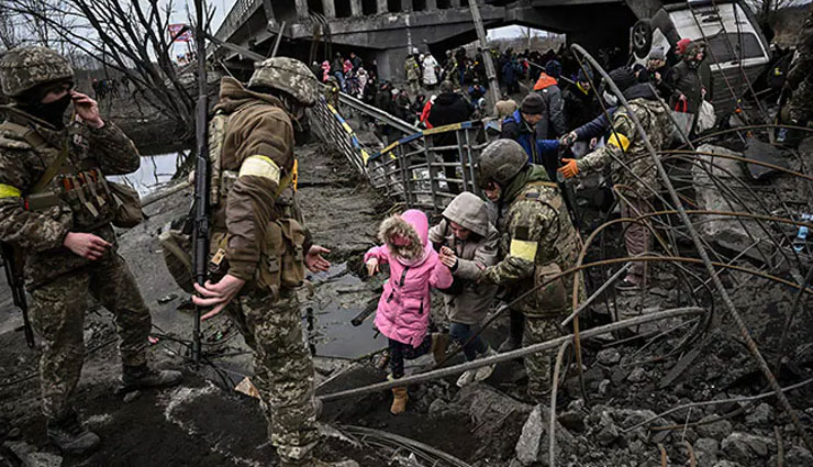 Russia Ukraine war: पोप बोले- यूक्रेन में बह रही है खून और आंसुओं की नदियां