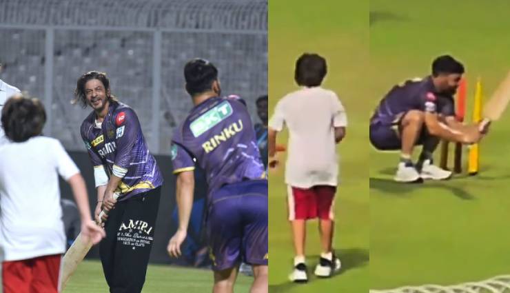 2 News : KKR की नेट प्रेक्टिस में क्रिकेट खेलते दिखे शाहरुख-अबराम, हिना खान ने राजन शाही को ऐसे दिया जवाब