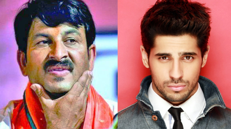 manoj tiwari,sidharth malhotra,bollywood ,सिद्धार्थ मल्होत्रा,अय्यारी,मनोज बाजपेयी