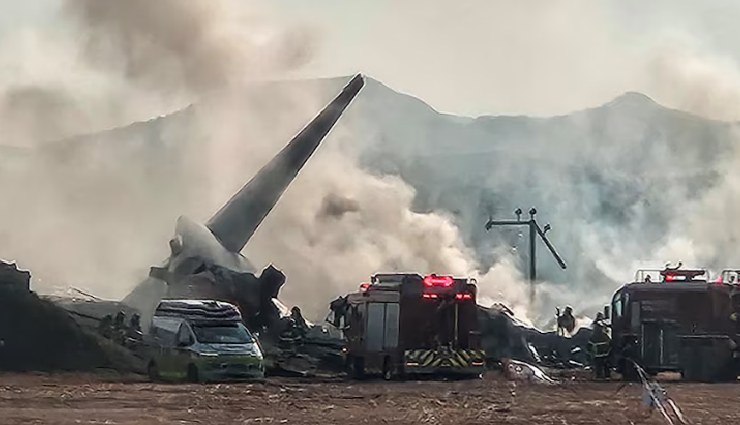 south korea plan crash updates