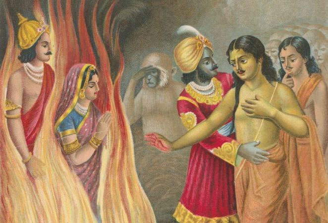 sita mata and dhobi story,mata sita ,सीता माता, पूर्वजन्म, सीता माता और धोबी की कहानी 