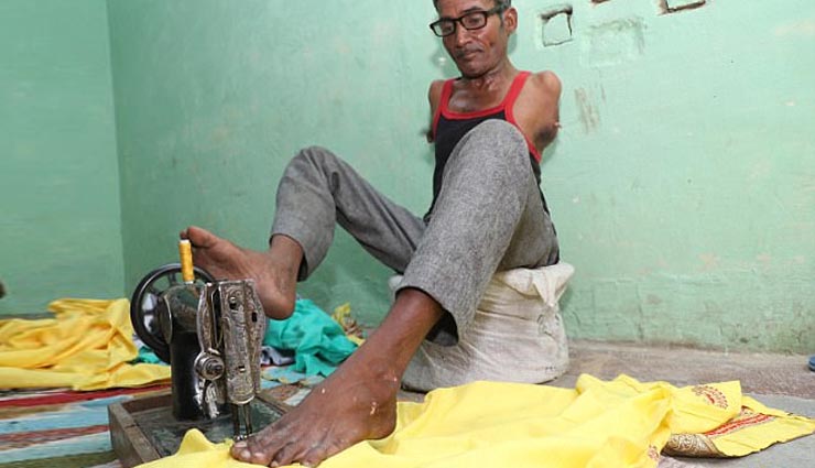 disability does not makes you sit back at home,madan lal tailor