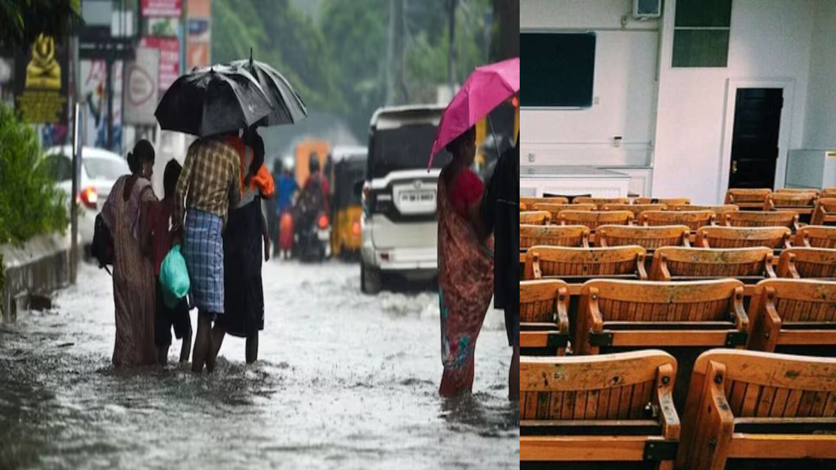 तमिलनाडु और पुडुचेरी में बारिश का कहर, स्कूल-कॉलेज बंद, घर से काम करेंगे निजी कम्पनियों के कर्मचारी