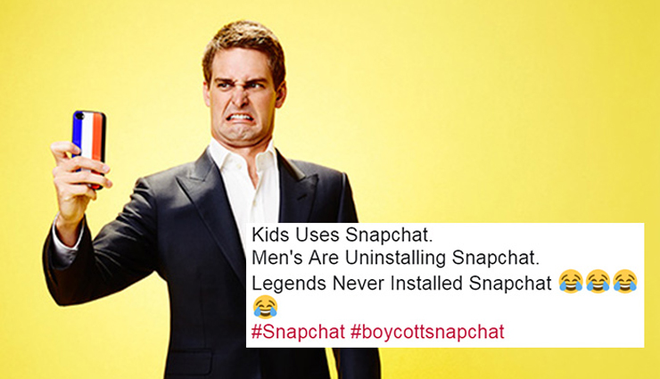 snapchat ceo trolled for his comment about india,snapchatboycott,ceo,evan thomas spiegel,harsh comment about india