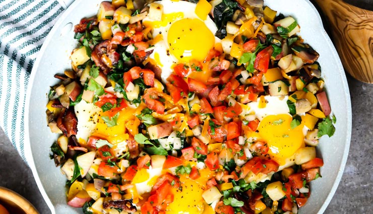 Recipe- Healthy To Eat Vegetable Hash Breakfast Skillet - lifeberrys.com