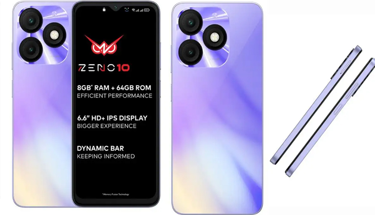 itel ZENO 10: सिर्फ 5,999 रुपये में लॉन्च हुआ शानदार फीचर्स के साथ किफायती स्मार्टफोन